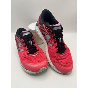 New Balance Kid's 880 V7 Running Shoe Size 4.5 M US Big Kid Pink/Black